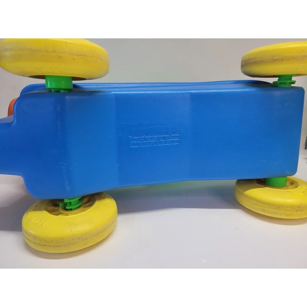 Vtg 1991 Playskool Big Bird Ride On Toy Bike Sesame street‎